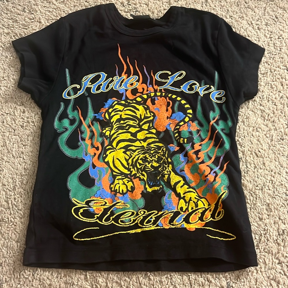 urban outfitters pure love baby tee